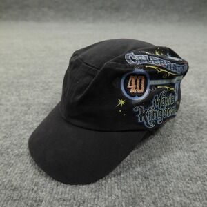 Disney Magic Kingdom 40 Years Hat Cap Strap Back Black Cast Exclusive Mens